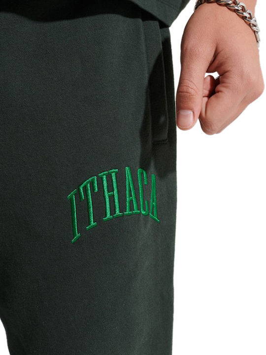 The 5th Down Παντελόνι Φόρμας με Λάστιχο Academy Dark Green