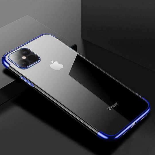 Hurtel Electroplating Frame Back Cover Σιλικόνης 0.3mm Μπλε (Xiaomi Mi 11)