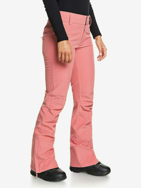 Roxy Creek ERJTP03123-MKP0 Women's Trousers for Ski & Snowboard Pink