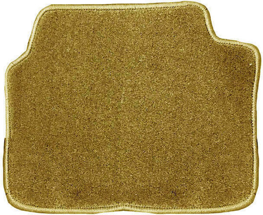 Carner Σετ Μπροστινά και Πίσω Πατάκια 5τμχ για Audi Q7 2006-2015 Μπεζ