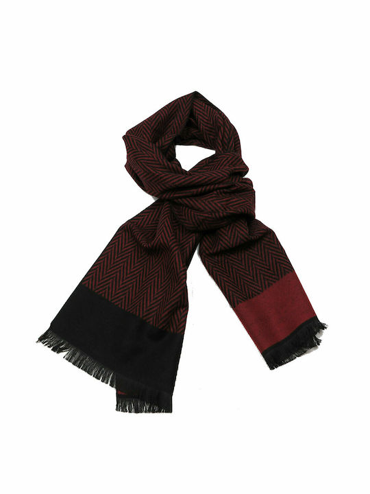 Privato W-1920-2 Men's Scarf Black