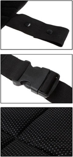 Kiokids Pregnancy Seat Belt Adjuster Black