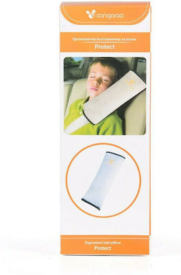 Cangaroo Car Seat Belt Pads Protect Gray