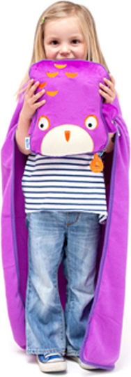 Trunki Pernă de călătorie pentru copii Violet Owl