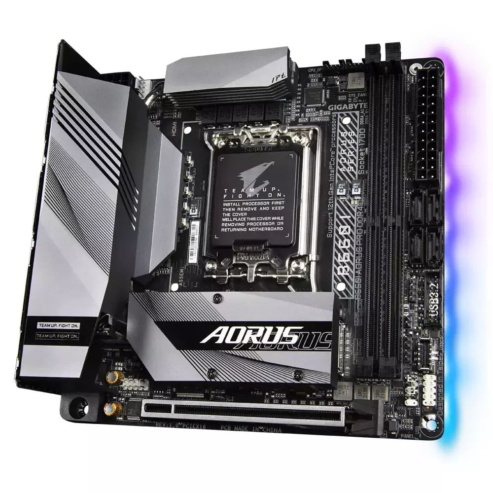 Gigabyte B660I Aorus Pro DDR4 rev 1 x Motherboard Mini ITX Intel 1700 Socket Skroutz gr