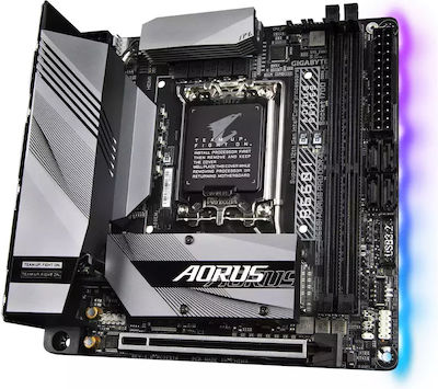 Gigabyte B660I Aorus Pro DDR4 (rev. 1.x) Wi-Fi Placă de bază Mini ITX cu Intel 1700 Socket