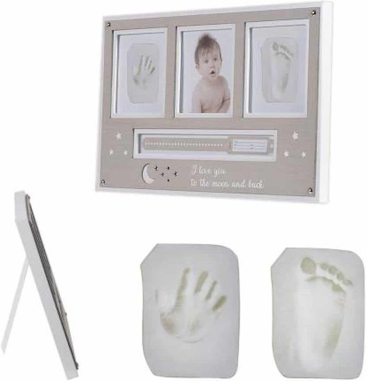 Cangaroo Κορνίζα για Αποτύπωμα Μωρού Hand and Foot Print από Ξύλο