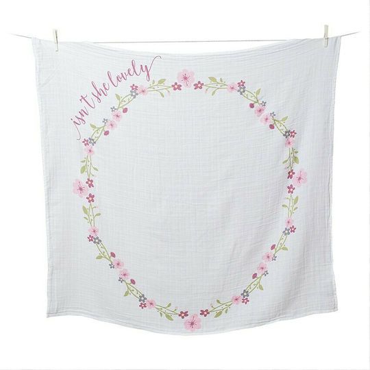 Lulujo Baby Photography Sheet Isn't She Lovely for Girl