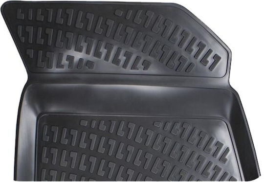 Rizline Set of Front and Rear Mats 4pcs Tray Type for Opel Insignia 2017 Black