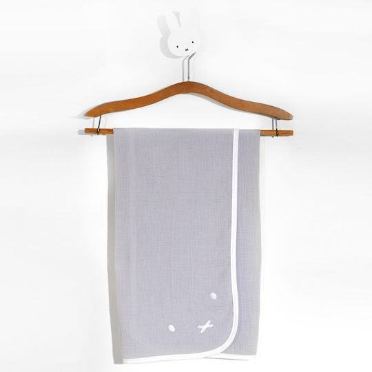Miffy Swaddle Blanket 80x80cm Miffy Swaddle Blanket 80x80cm