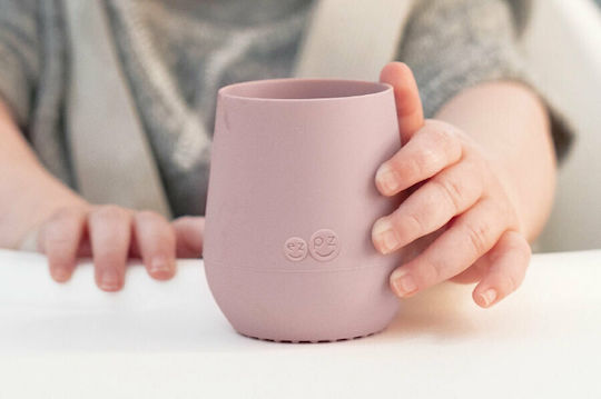 Ezpz Παιδικό Ποτηράκι Tiny Cup από Σιλικόνη Μπλε για 4m+