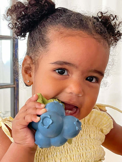 Oli&Carol Jerry The Blueberry Teething Ring Teether Made of Rubber for 0 m+ OC201253