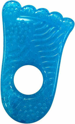 Munchkin Fun Ice Foot Teething Ring with Gel made of Silicone for 0 m+ Blue 1pcs 11324