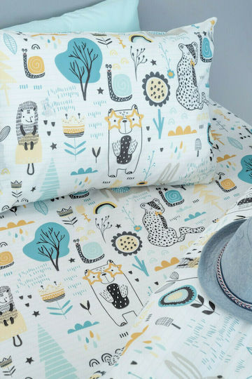 Palamaiki Kids Duvet Single My Kingdom MK734 White 160x240cm