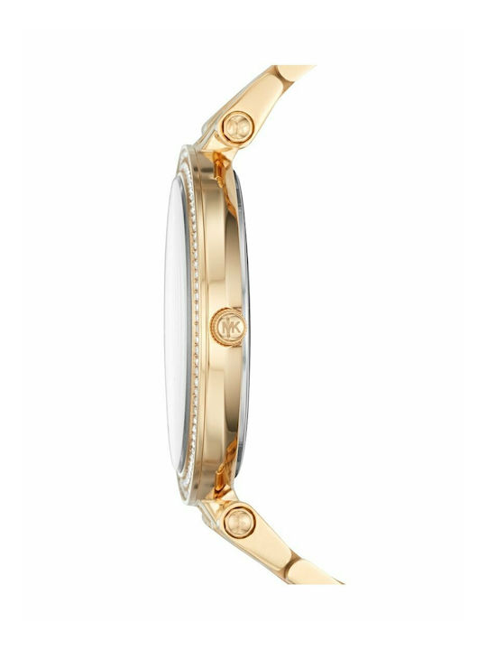 Michael Kors Darci Γυναικείο Ρολόι 39mm Μπαταρίας με Μεταλλικό Μπρασελέ