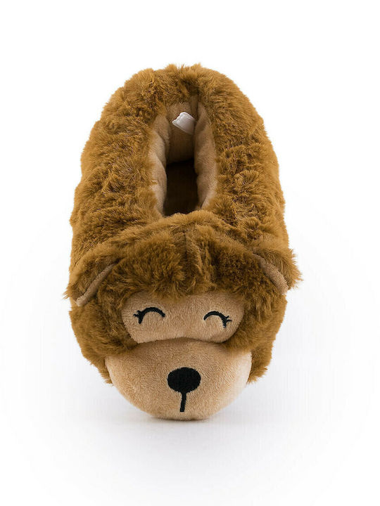 Kids Slippers Brown