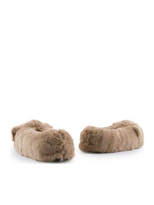 Kids Slippers Beige