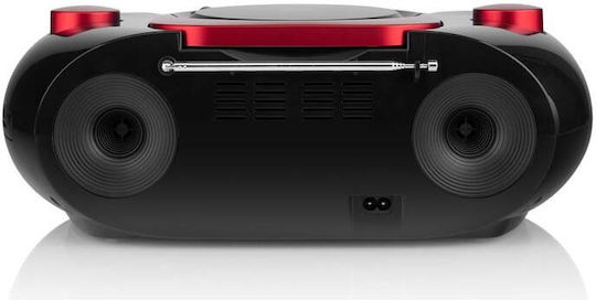 GoGEN CDM 390 BTDABR Φορητό Ηχοσύστημα με Bluetooth / CD / MP3 / USB / Ραδιόφωνο Κόκκινο
