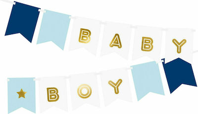 Garland Baby Boy mix color, 15x175 cm