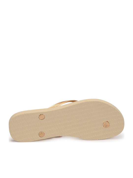 Șlapi Slim Palette Glow În Culoare Aurie