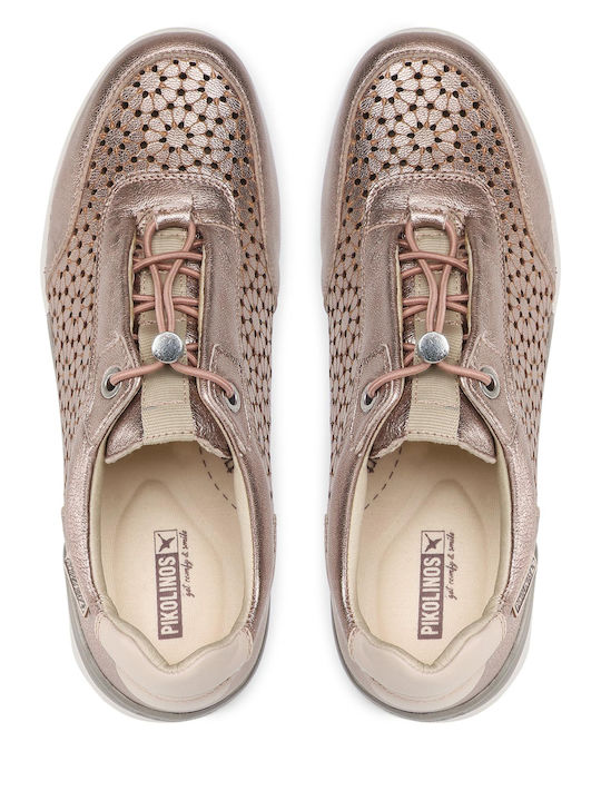 Damen Sneakers Gold