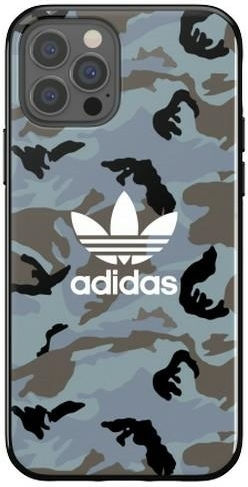 adidas SnapCase Camo Back Cover Silicone Blue/Black (iPhone 12 / 12 Pro) 43702