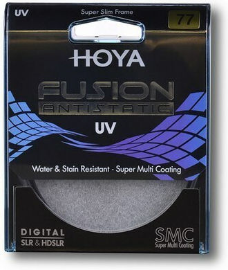 Hoya Fusion Antistatic Lens Filter UV Diameter 49mm with MC Coating for Photographic Lenses
