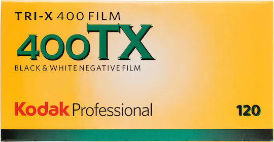 Kodak B&W Negative Tri-X 400 Roll Film 120 (5x16 Exposures)
