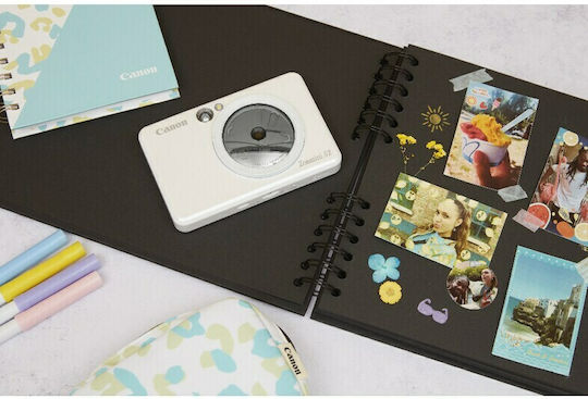Canon Zoemini S2 Instant Camera Pearl White