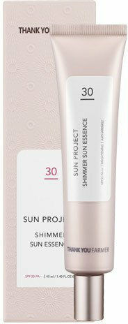 Thank You Farmer Sun Project Shimmer Sun Essence Αντηλιακή Κρέμα Προσώπου SPF30 40ml
