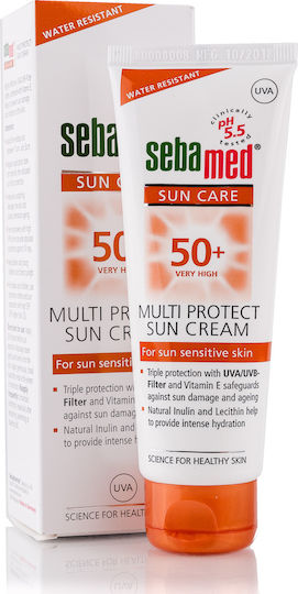 Sebamed Multi Protect Sun Cream Αντηλιακή Κρέμα Προσώπου SPF50 75ml