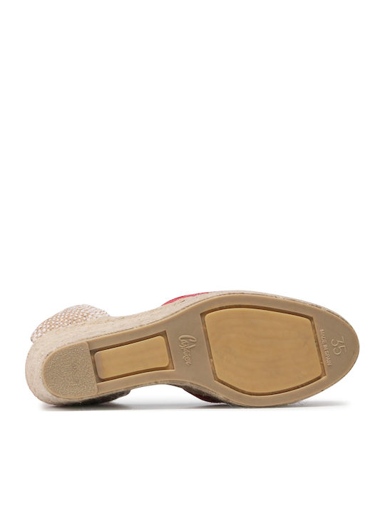 Chiara Platforme Dama Tip Espadrile Roșii