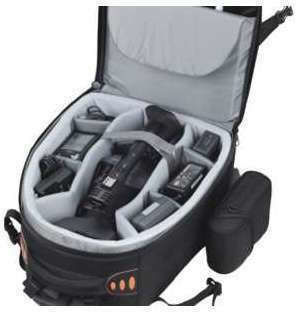 E-Image Rolling Camcorder Bag Oscar B20 EI-EB0904 Waterproof in Black Colour