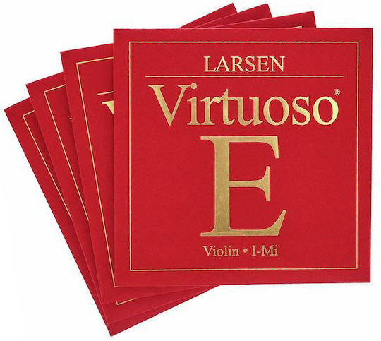 Larsen Σετ Steel Χορδών για Βιολί 4/4 / 7/8 Virtuoso Set Strong E/BE