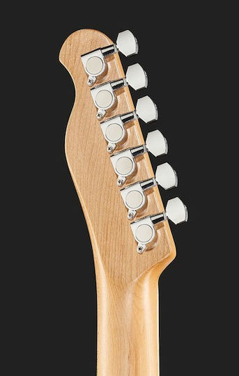 Harley Benton TE-20MN Electric Guitar Telecaster with SS Pickup Configuration Candy Apple Red