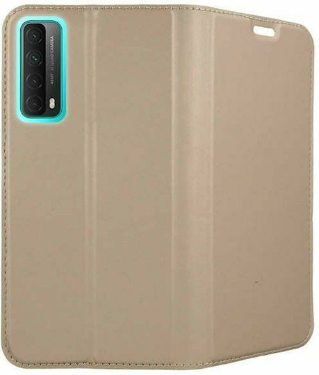 Dux Ducis Skin Pro Book Δερματίνης Χρυσό (Huawei P Smart 2021)