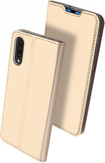 Dux Ducis Skin Pro Book Synthetic Leather Gold (Galaxy A70)