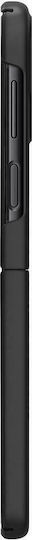 Spigen Airskin Umschlag Rückseite Silikon 0.4mm Schwarz (Galaxy Z Flip3 5G)