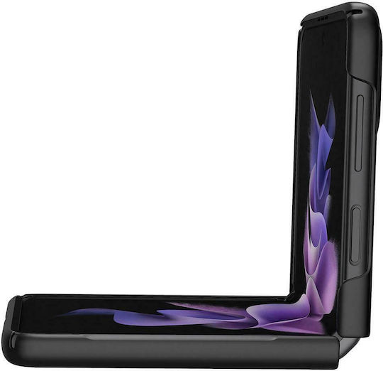 Spigen Airskin Umschlag Rückseite Silikon 0.4mm Schwarz (Galaxy Z Flip3 5G)