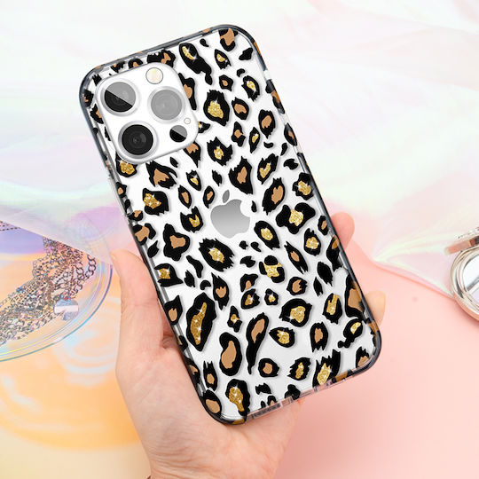 Kingxbar Wild Back Cover Σιλικόνης 1.5mm Leopard (iPhone 13)