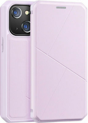 Dux Ducis Skin X Synthetic Leather / Plastic Book Pink (iPhone 13 mini)