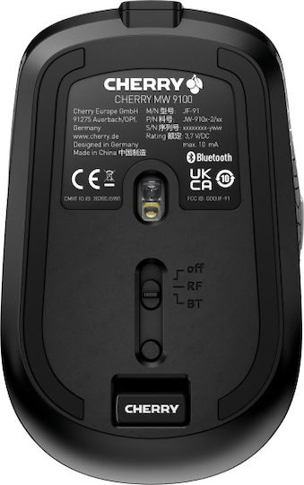 Cherry MW 9100 Wireless Bluetooth Mouse Black