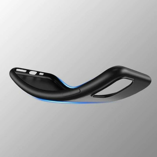Hurtel Soft Back Cover Silicone Black (Xiaomi Mi 11 Lite / 11 Lite 5G / 11 Lite 5G NE)