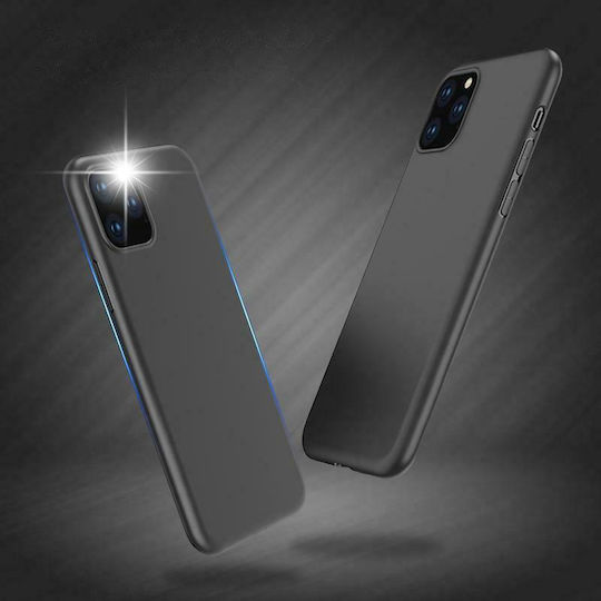 Hurtel Soft Back Cover Silicone Black (Xiaomi Mi 11 Lite / 11 Lite 5G / 11 Lite 5G NE)