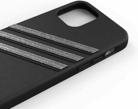 adidas Moulded Back Cover Silicone Black Glitter (iPhone 12 / 12 Pro)