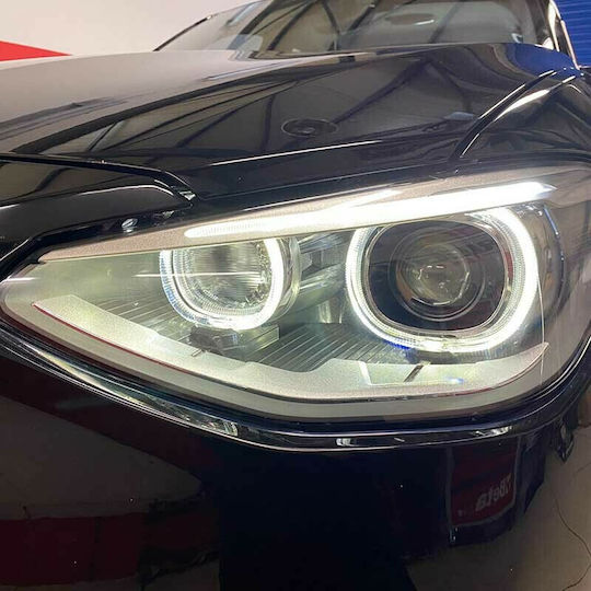 Depo Предни светлини Ангелски очи LED за BMW Серия 1 F20 / F21 2011-2014 2бр