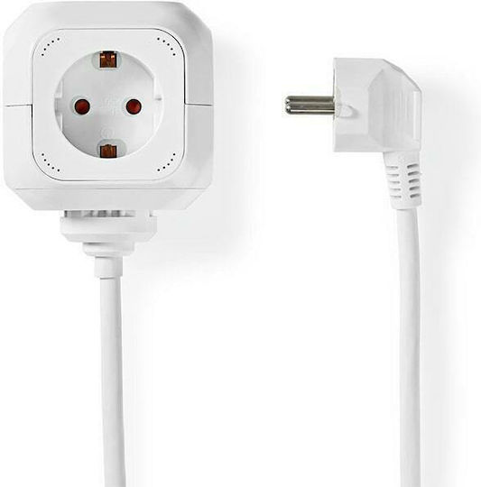 Nedis PowerCube 4 Positions with 2 USB-A and Cable 1.5m