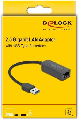 DeLock 66646 Αντάπτορας Δικτύου USB με Ενσύρματη Σύνδεση Ethernet