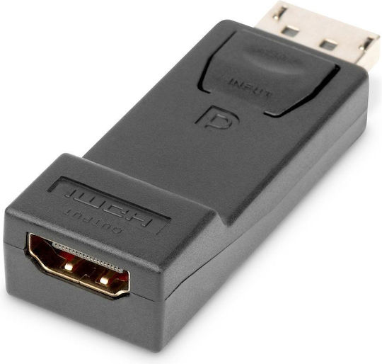Digitus Converter DisplayPort male to HDMI female 1pcs DB-340602-000-S