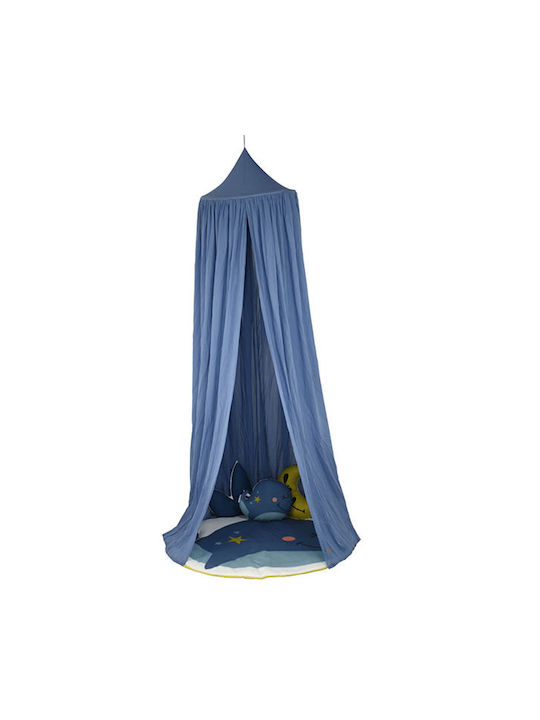 Bebe Stars Whale Kinder Teppich Blue 94x130cm